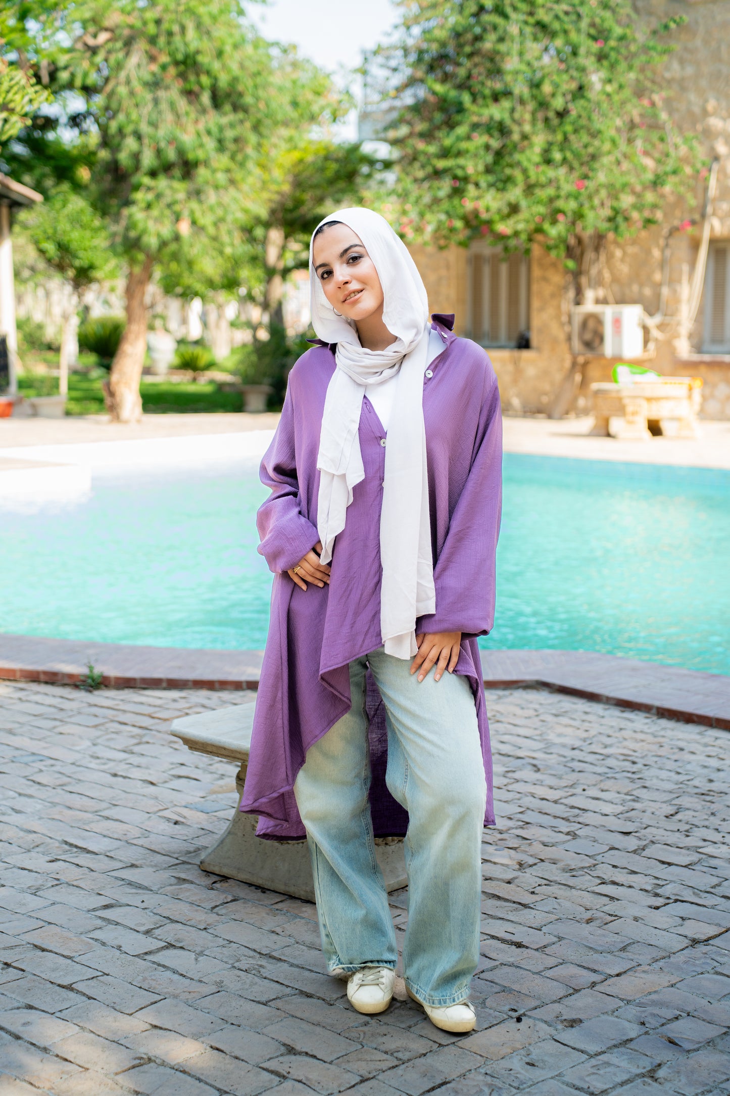 Celine shirt in purple