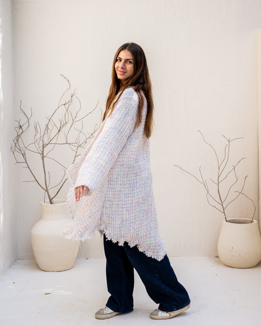 Soft horizon in blush