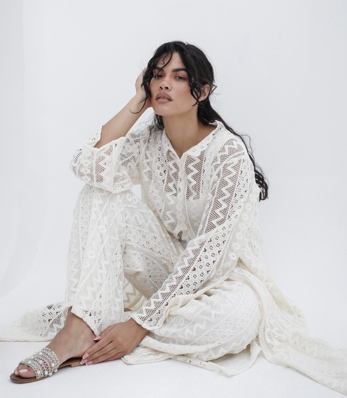 Luna offwhite set