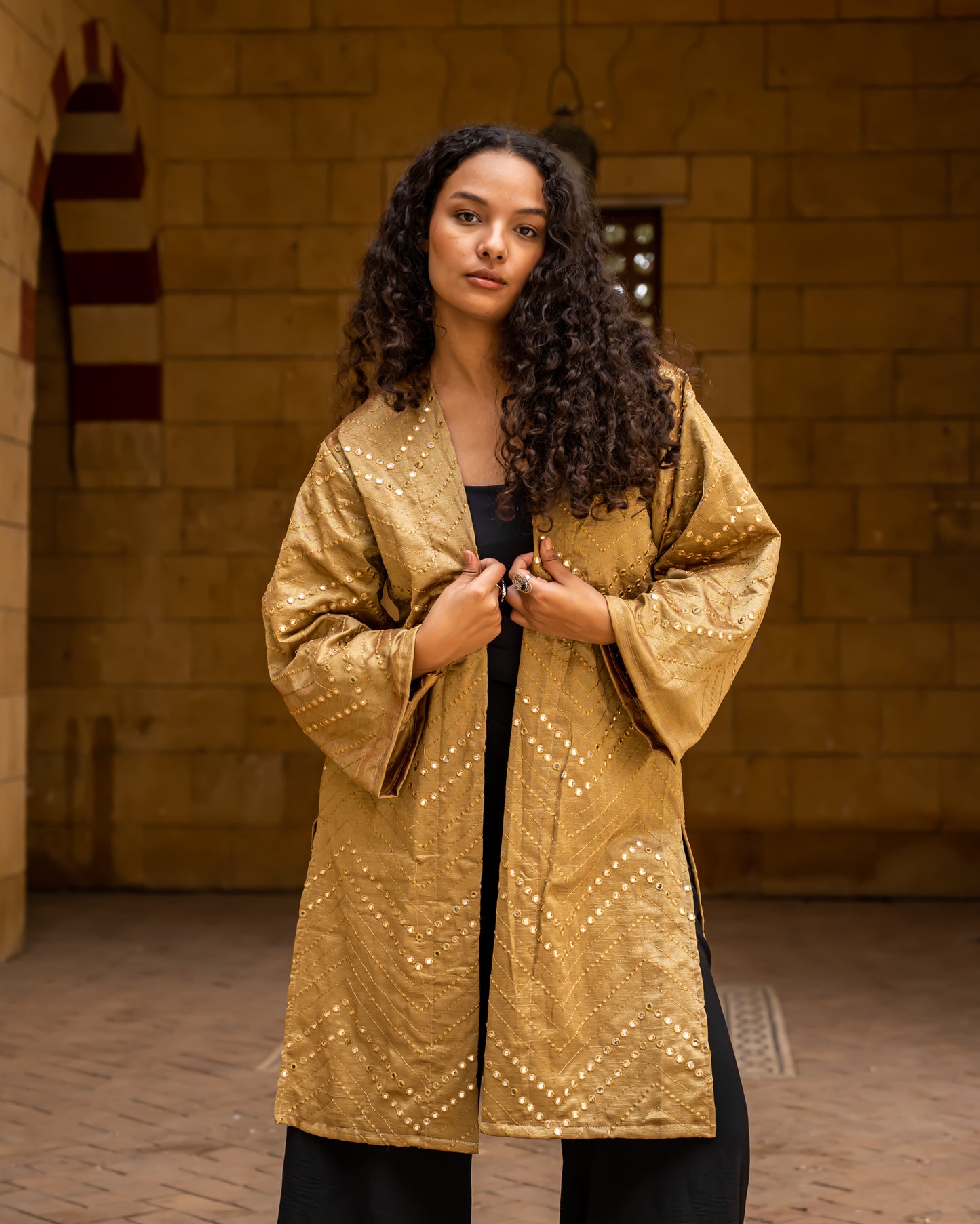 Dahab mirror cardigen