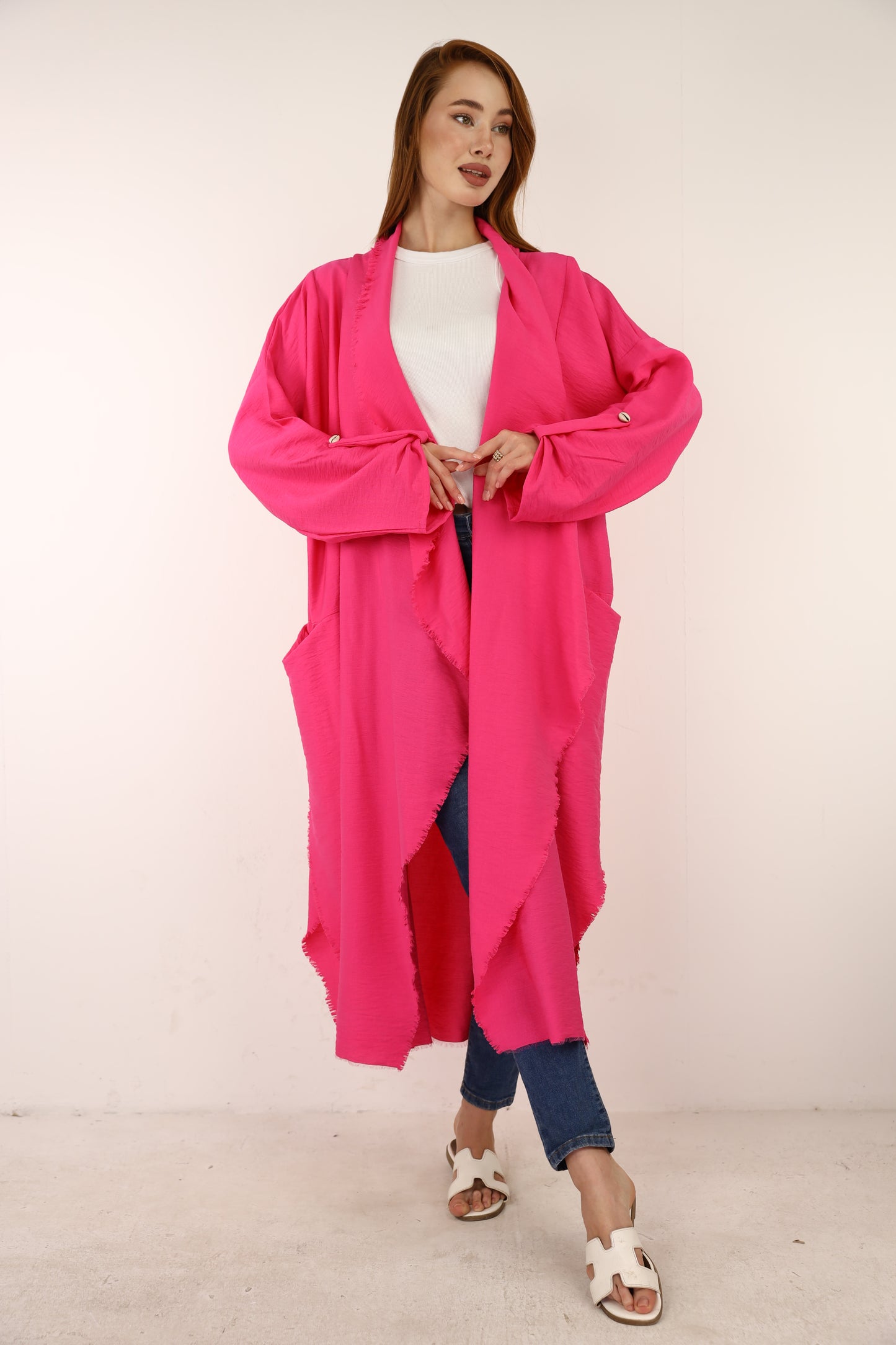 Jalila cardigan in pink