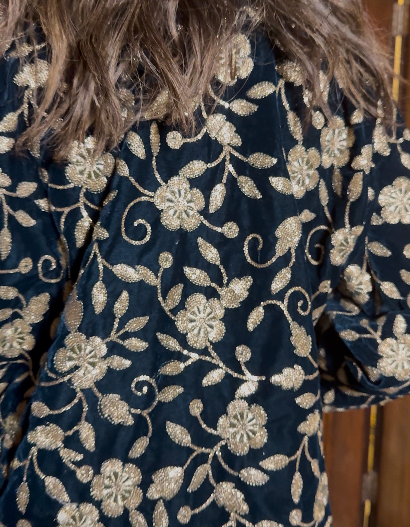 Farha cardigen in teal