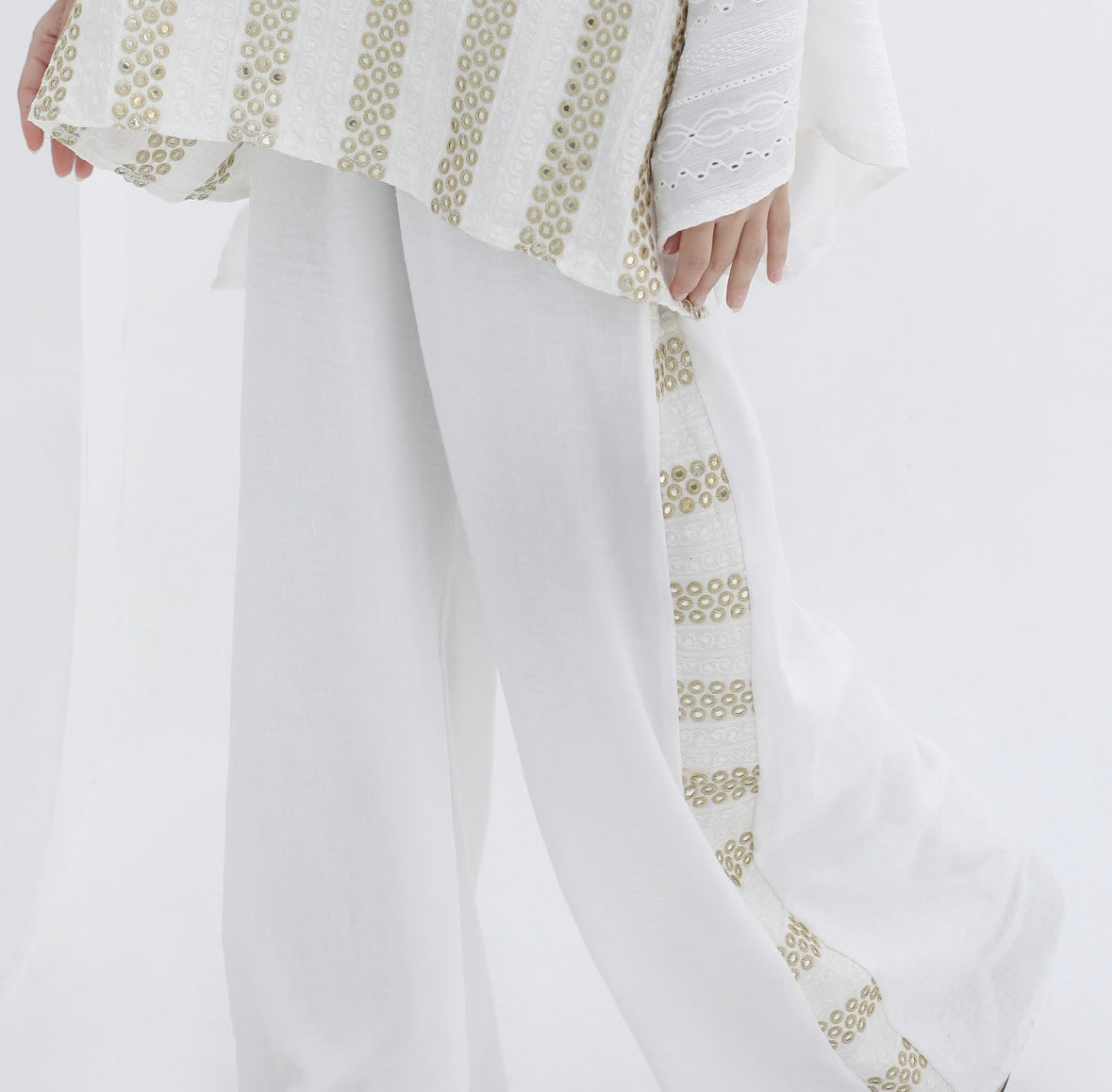 Golden Mirror Pants