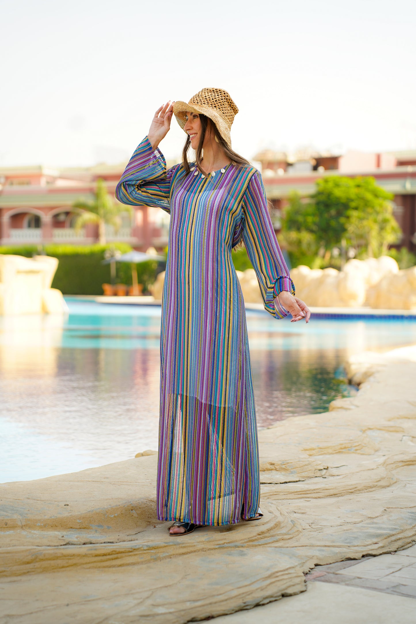 Rainbow breeze dress