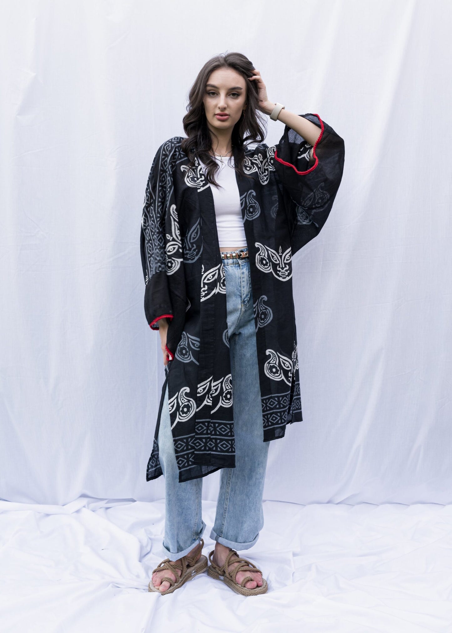Cotton African Kimono