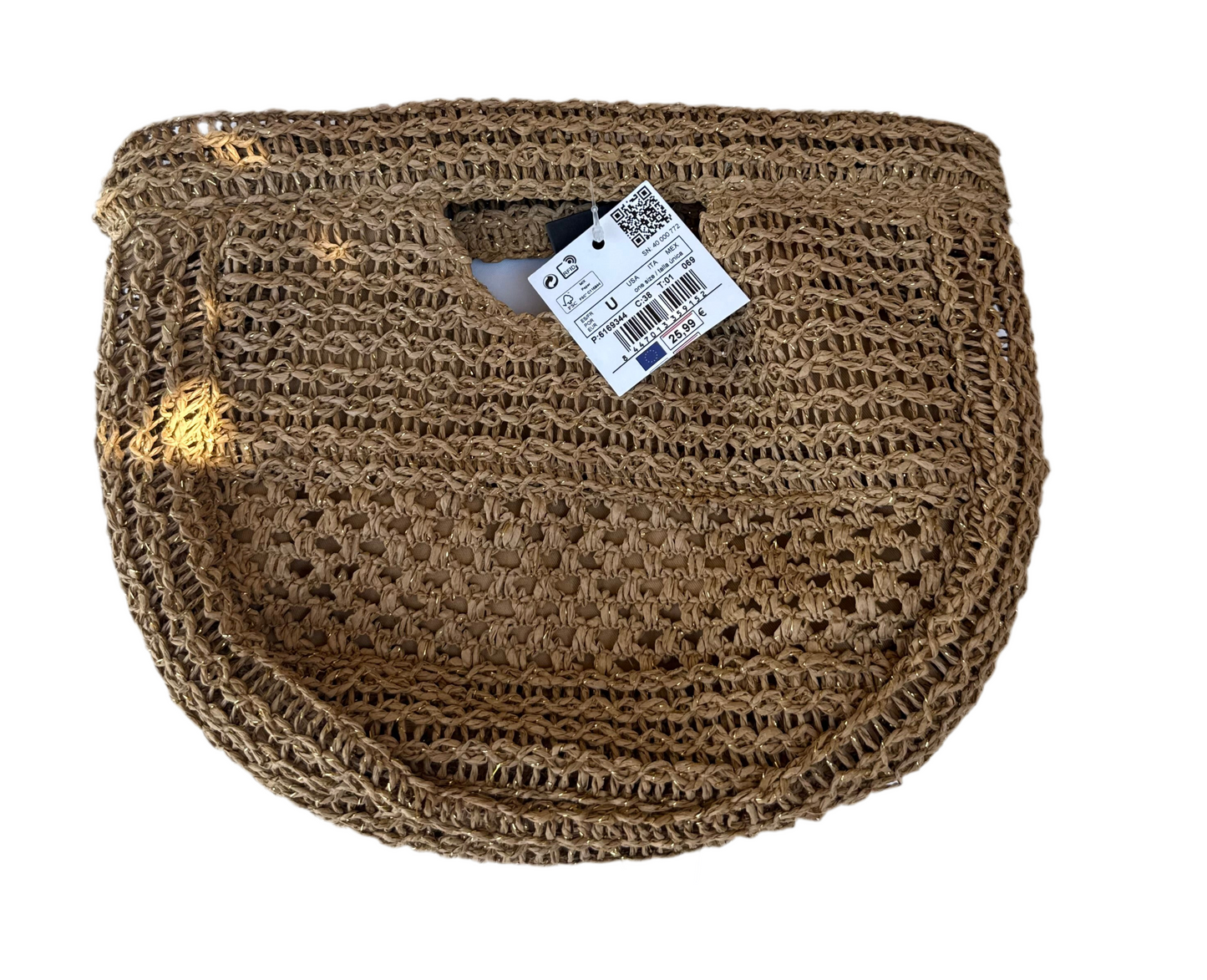 Mesh crochet bag