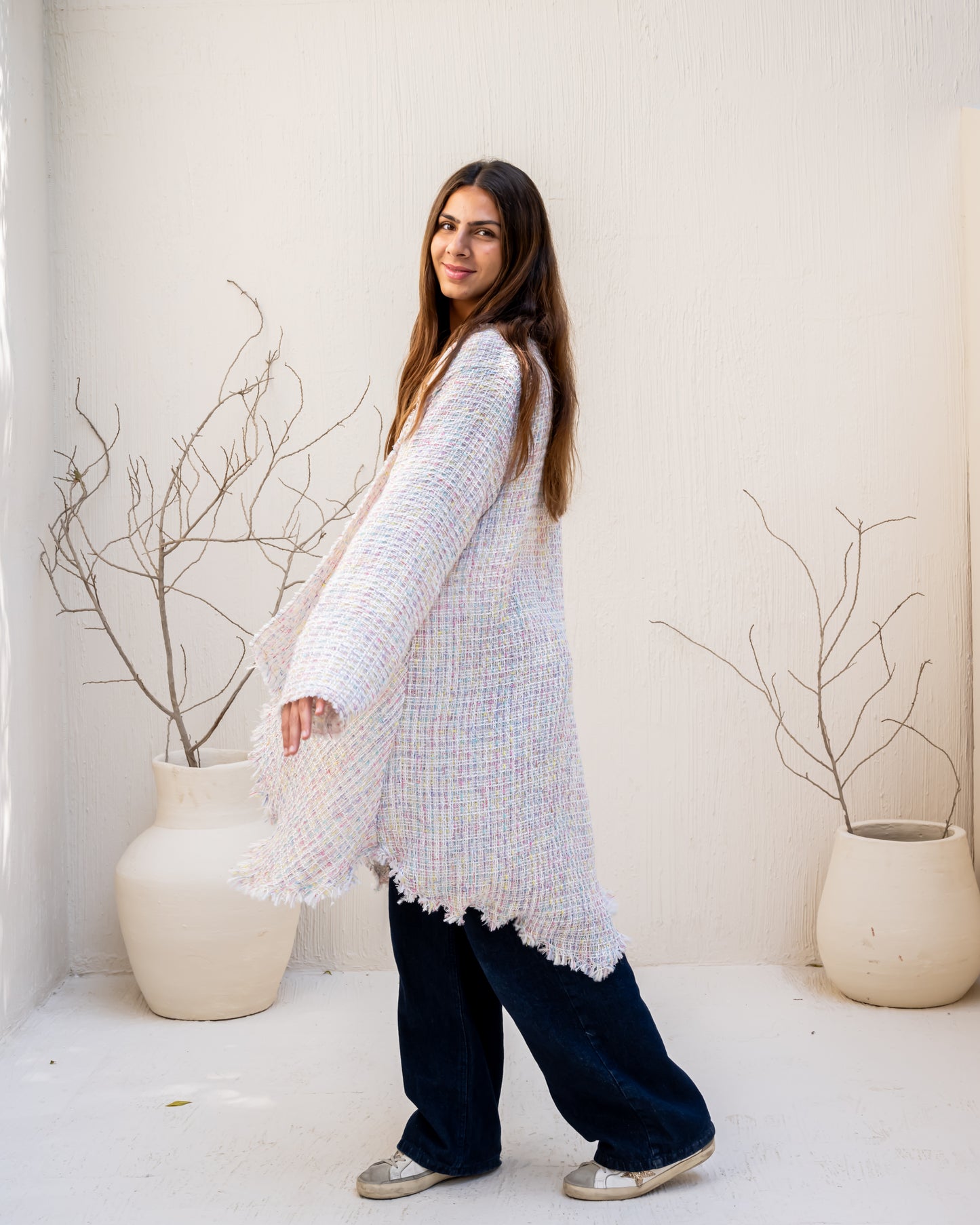 Soft horizon in blush