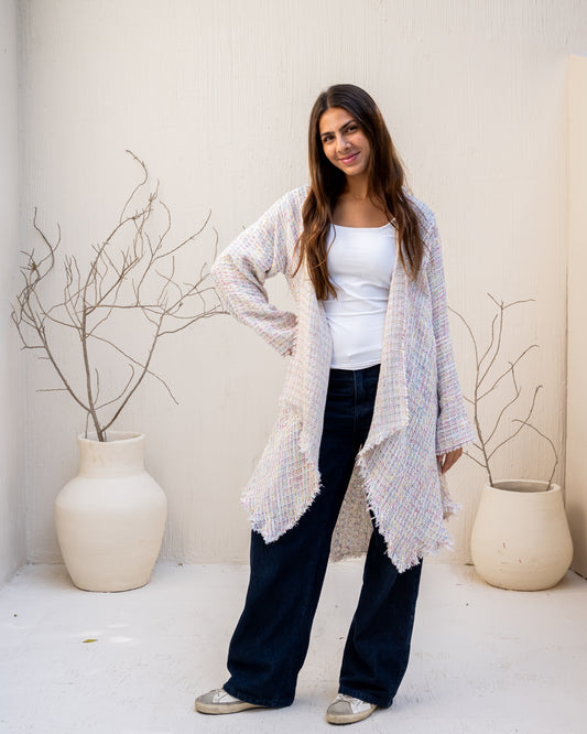 Soft horizon in blush