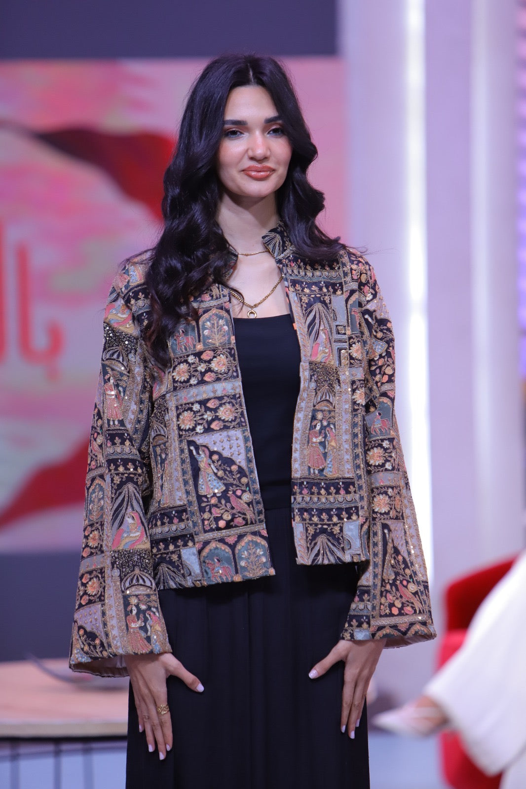 Mehraja Jacket in black