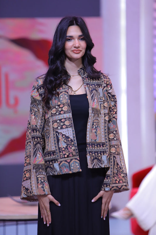 Mehraja Jacket in black