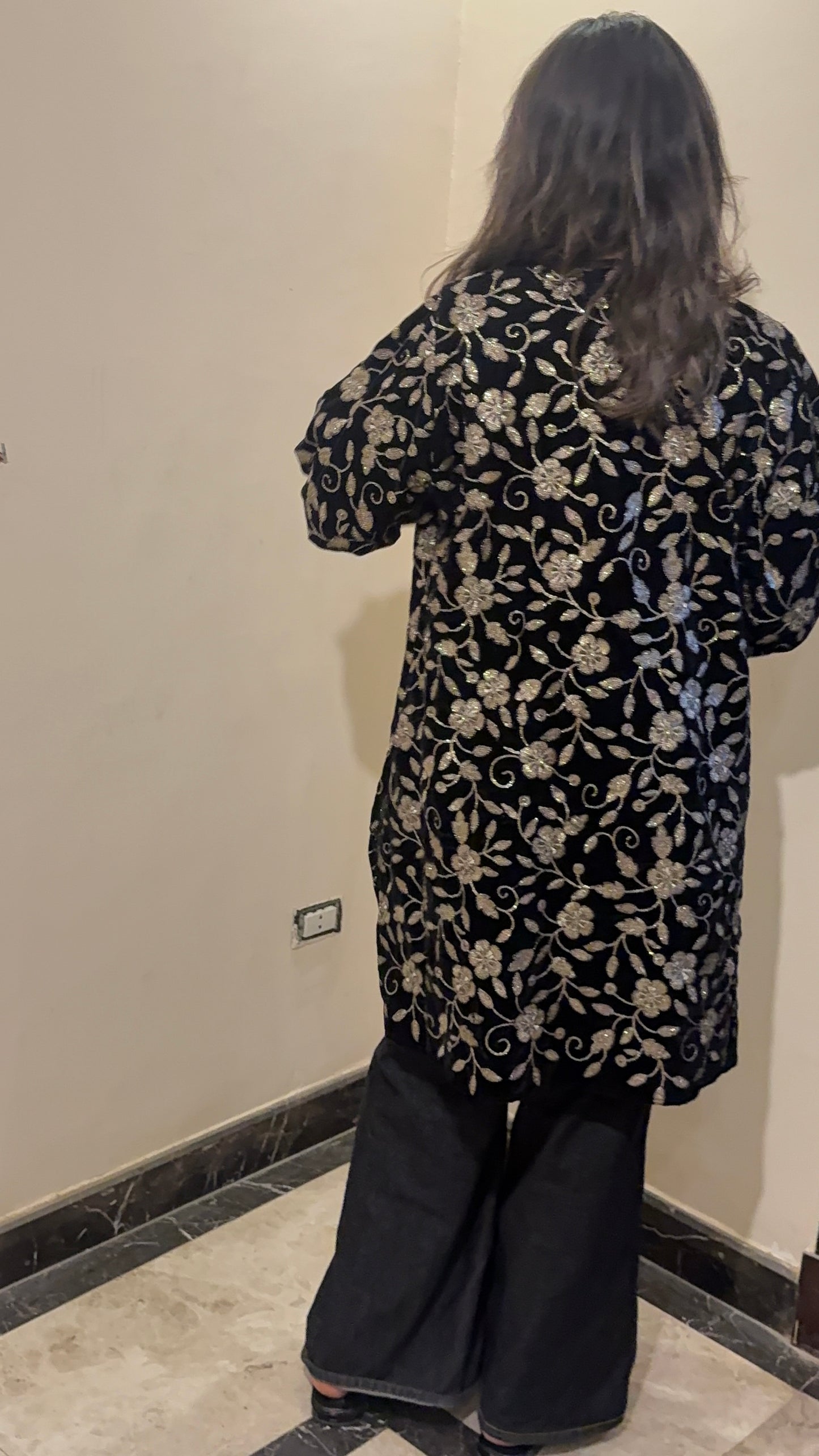 Farha cardigen in black