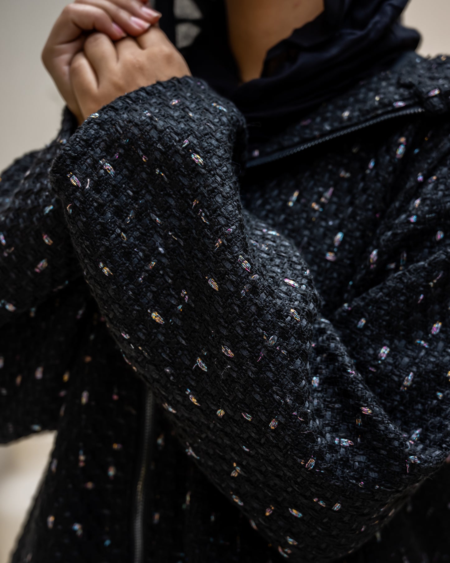 Midnight glow in black