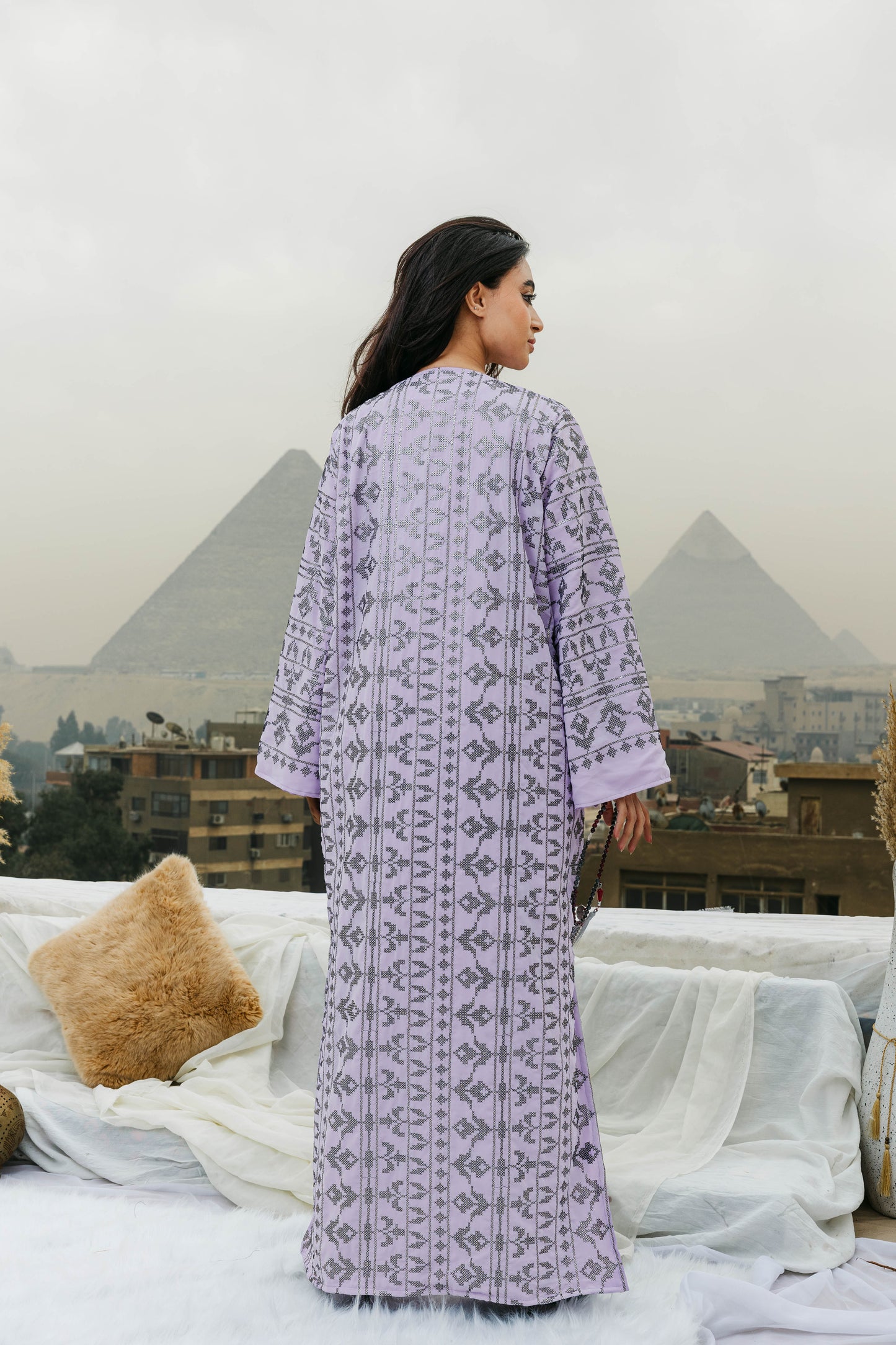 Qamar in lilac