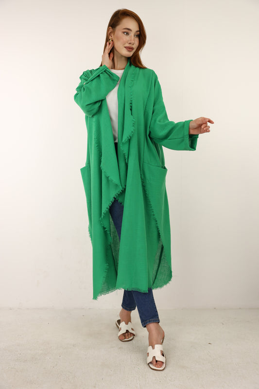 Jalila cardigan in green