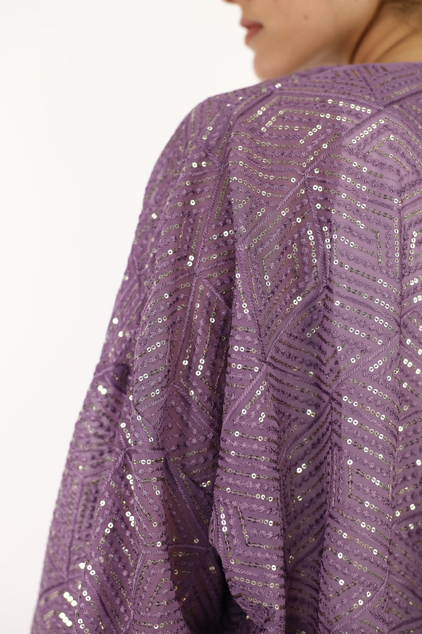 Full moon cardigen in purple