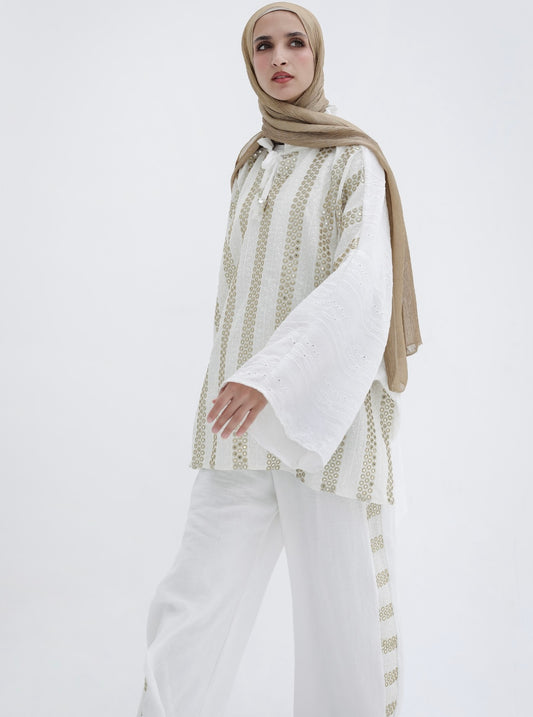 Golden Mirror Pants