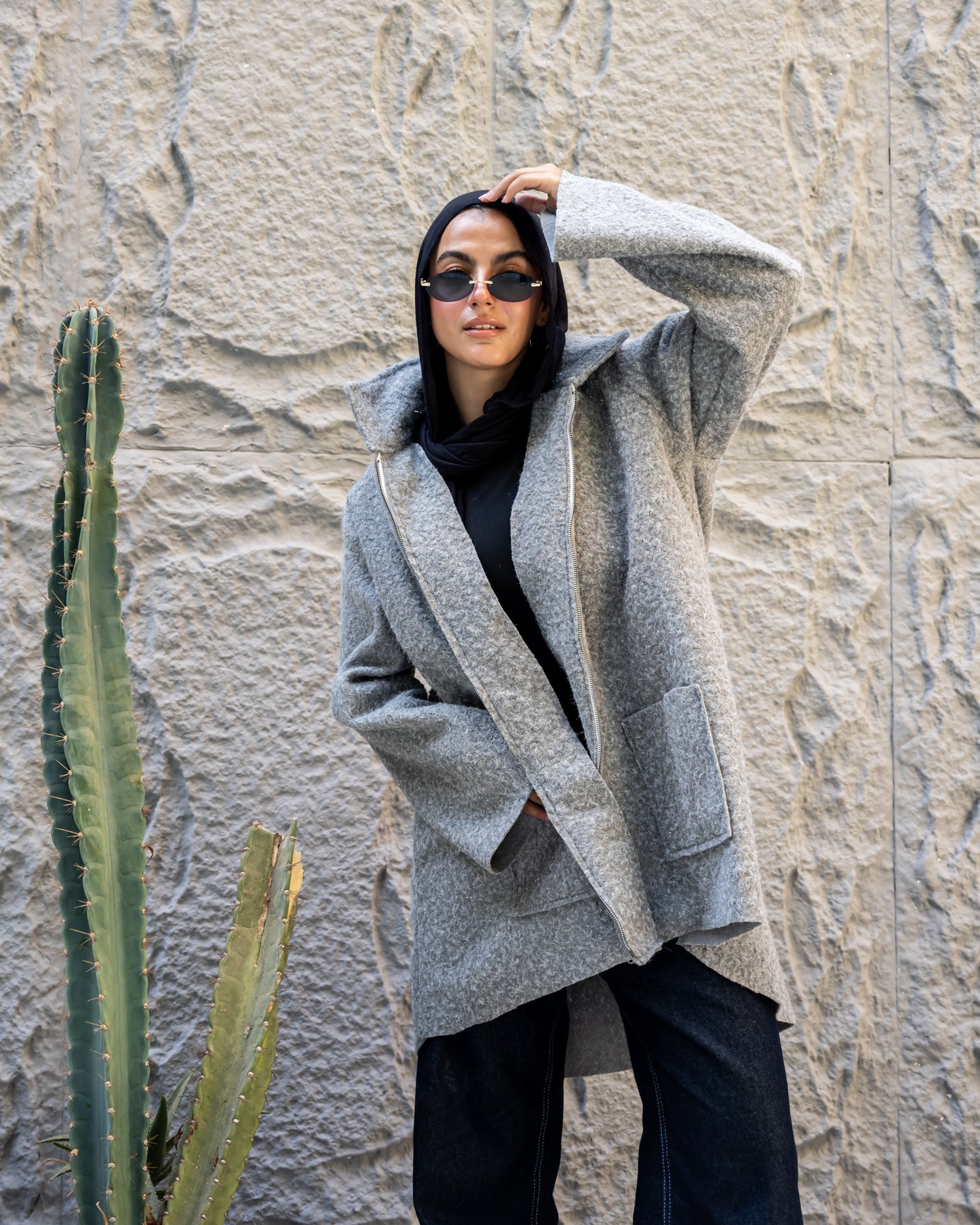 Warm essence in grey