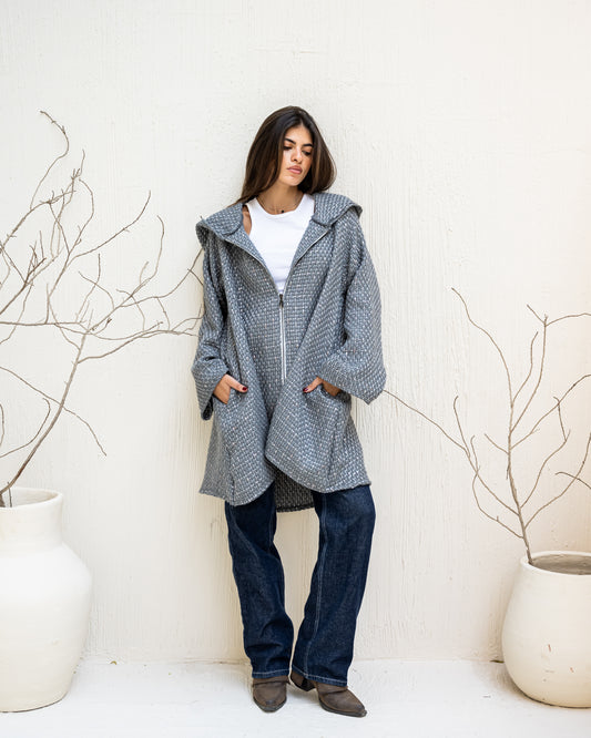 Midnight glow in grey