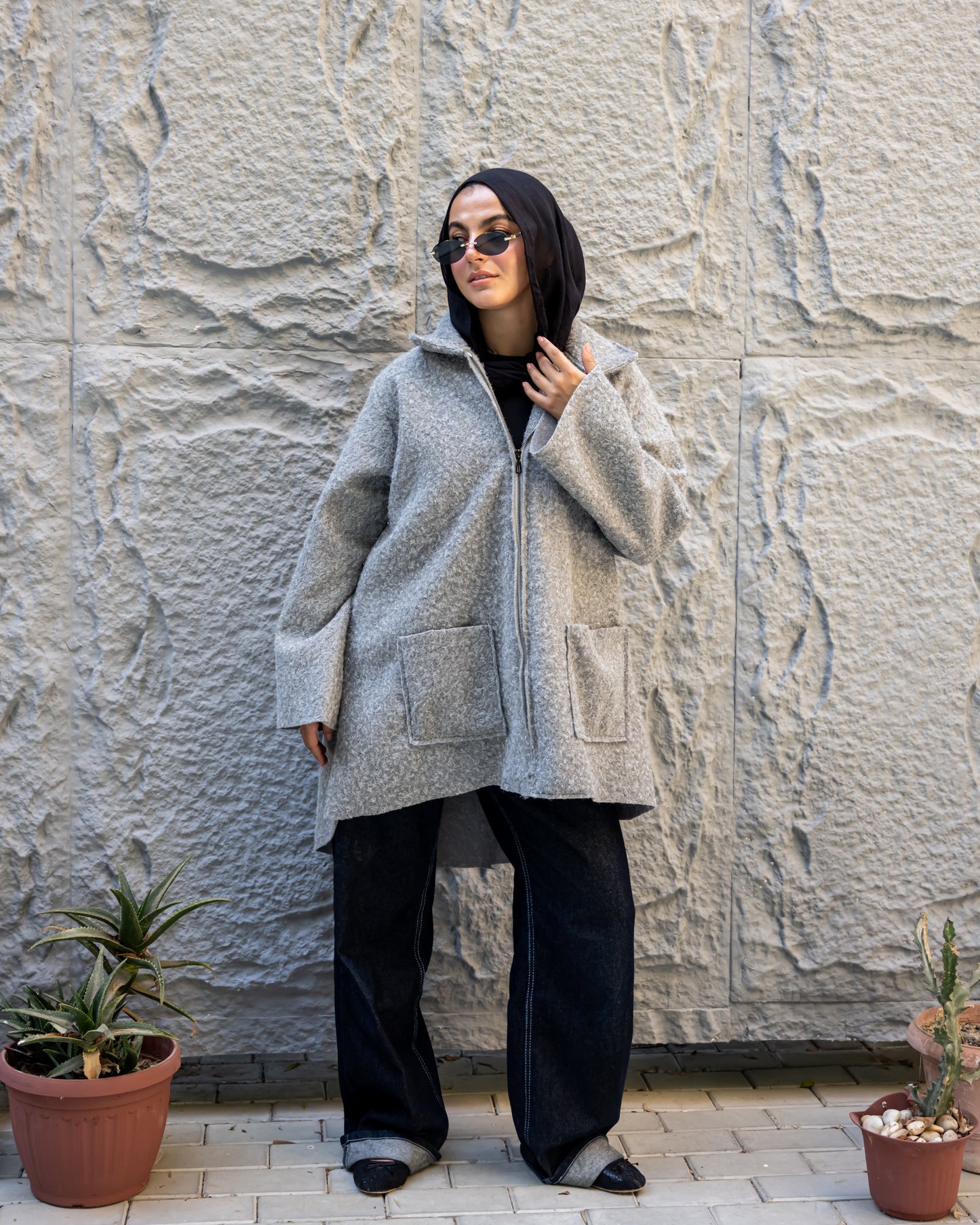 Warm essence in grey