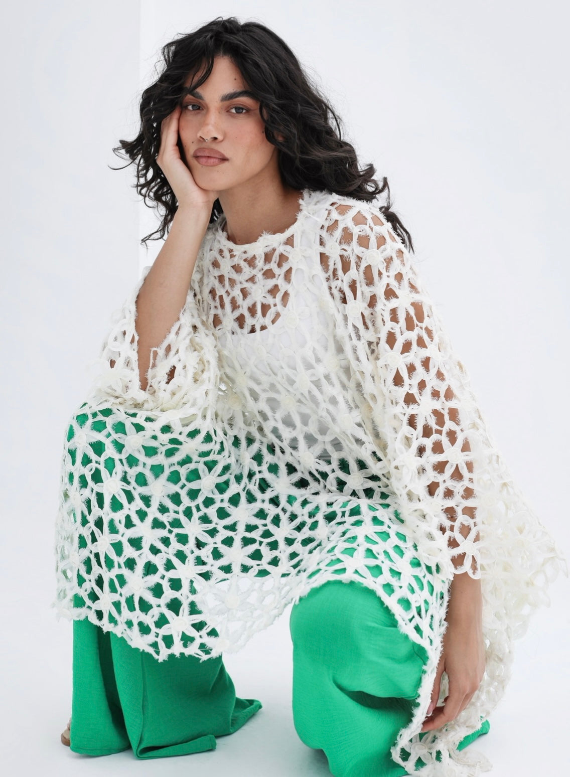 Vanilla Petals Top