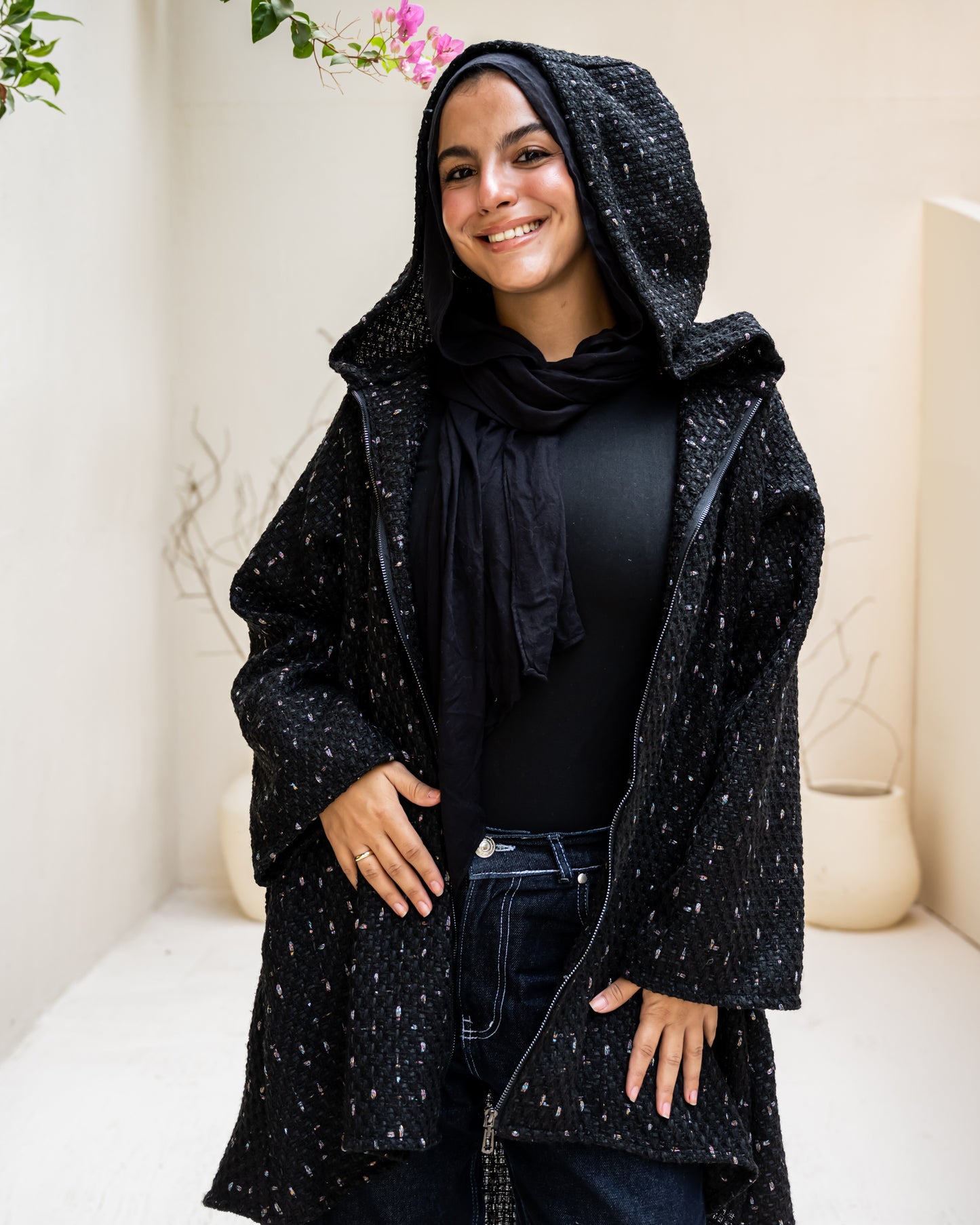 Midnight glow in black