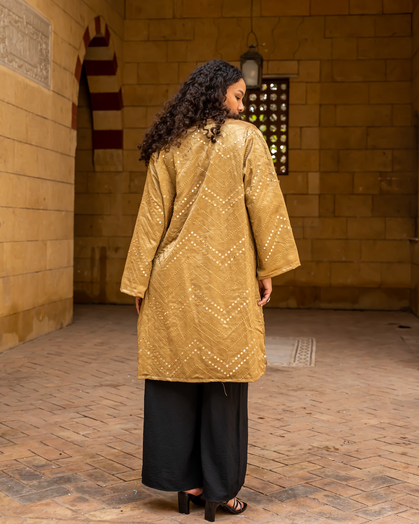 Dahab mirror cardigen