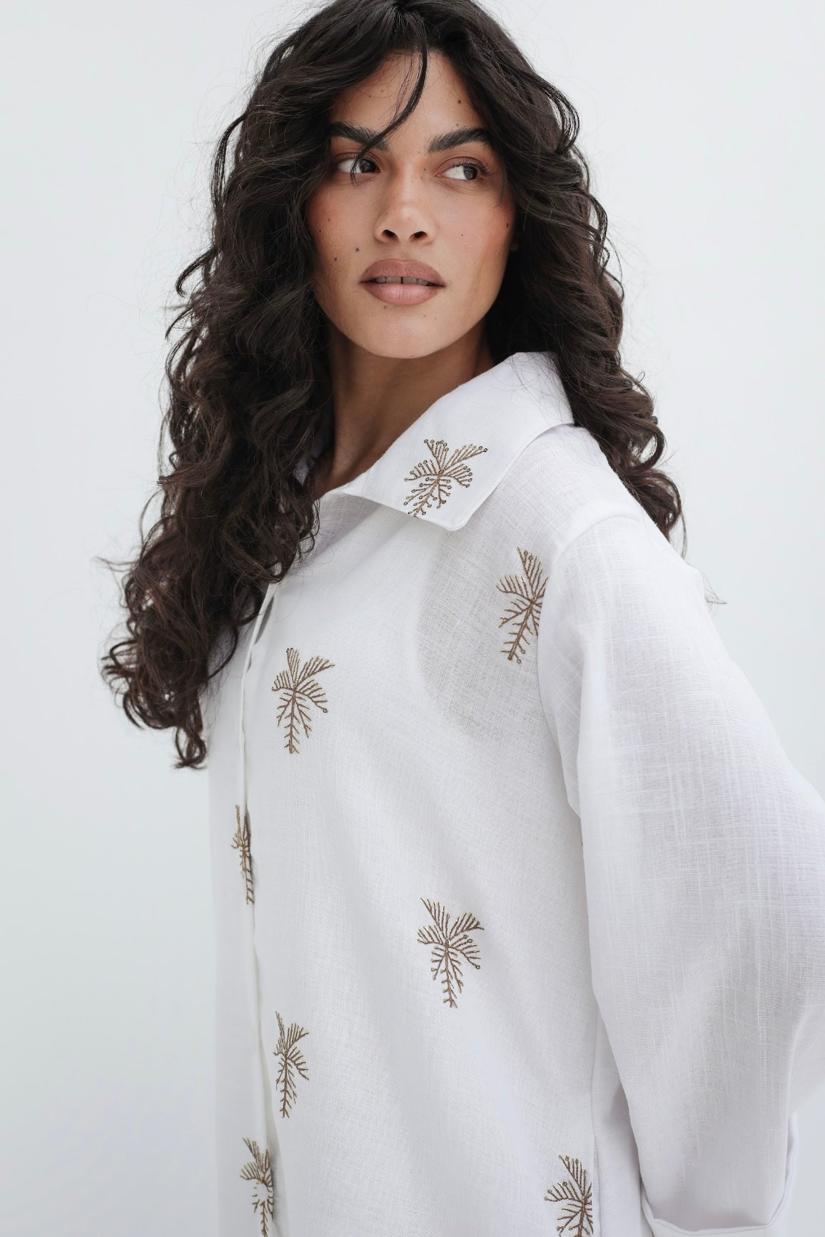 Palm Glow Dress