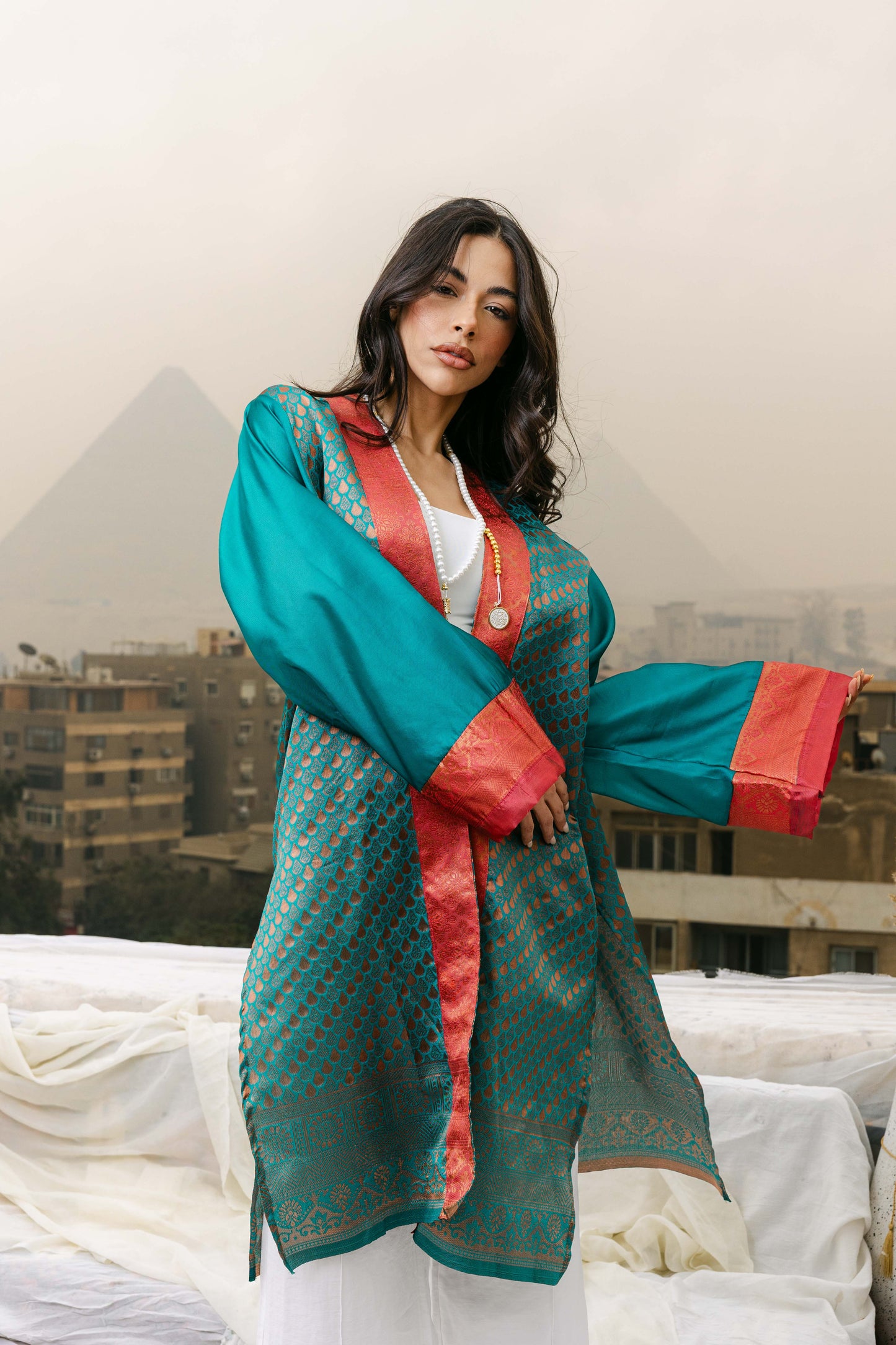 Jowayria in turquoise