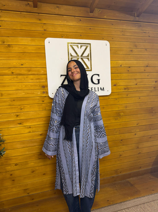 Indi blue cardigan