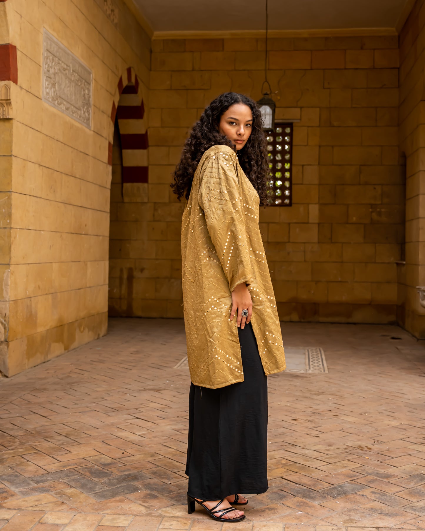 Dahab mirror cardigen