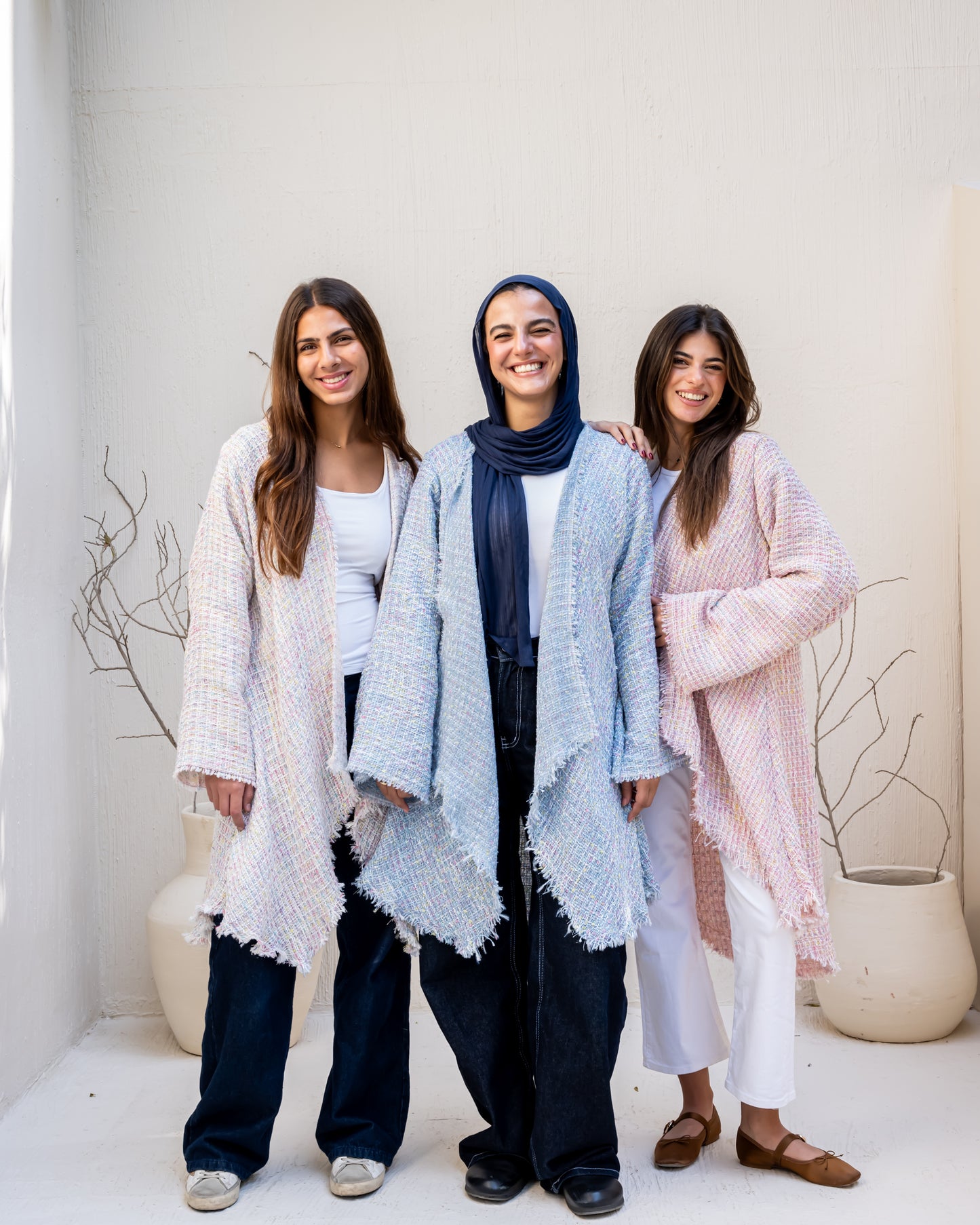 Soft horizon in blush