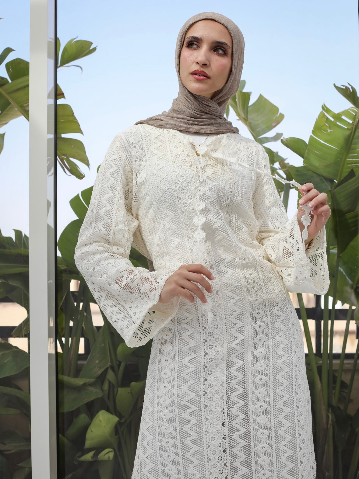Luna offwhite dress