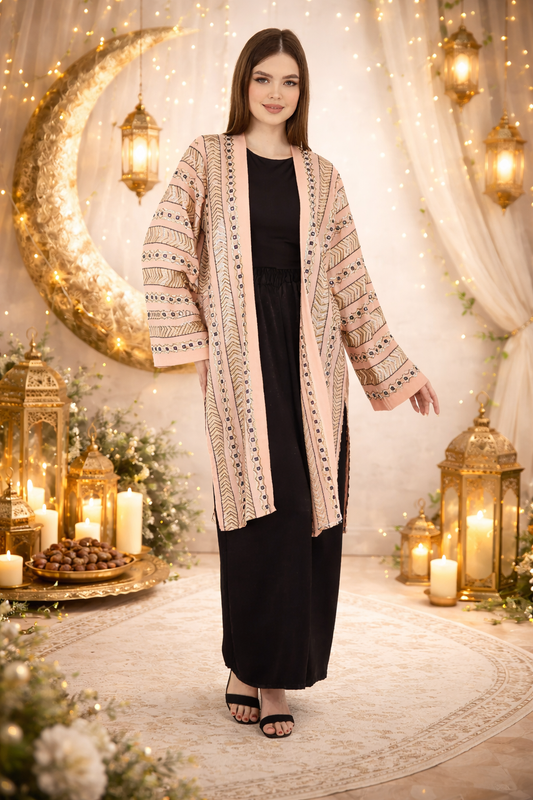 Layali cardigen in pink