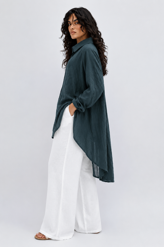 Breeze shirt in teel