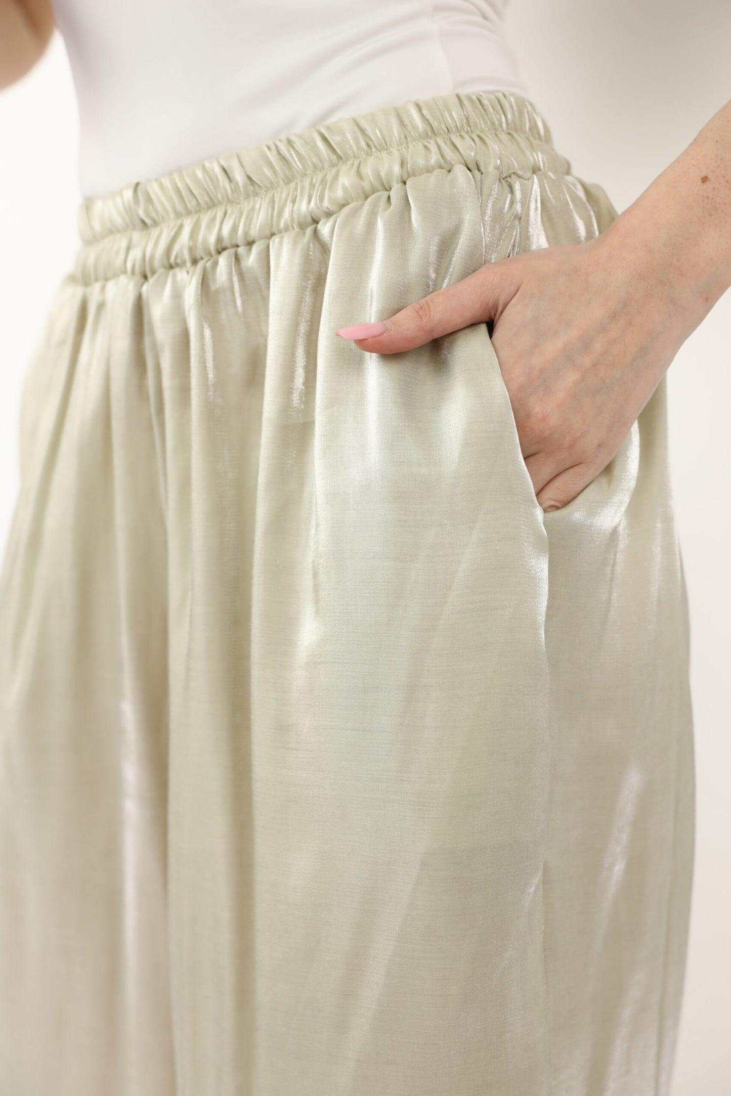 Party gold pants