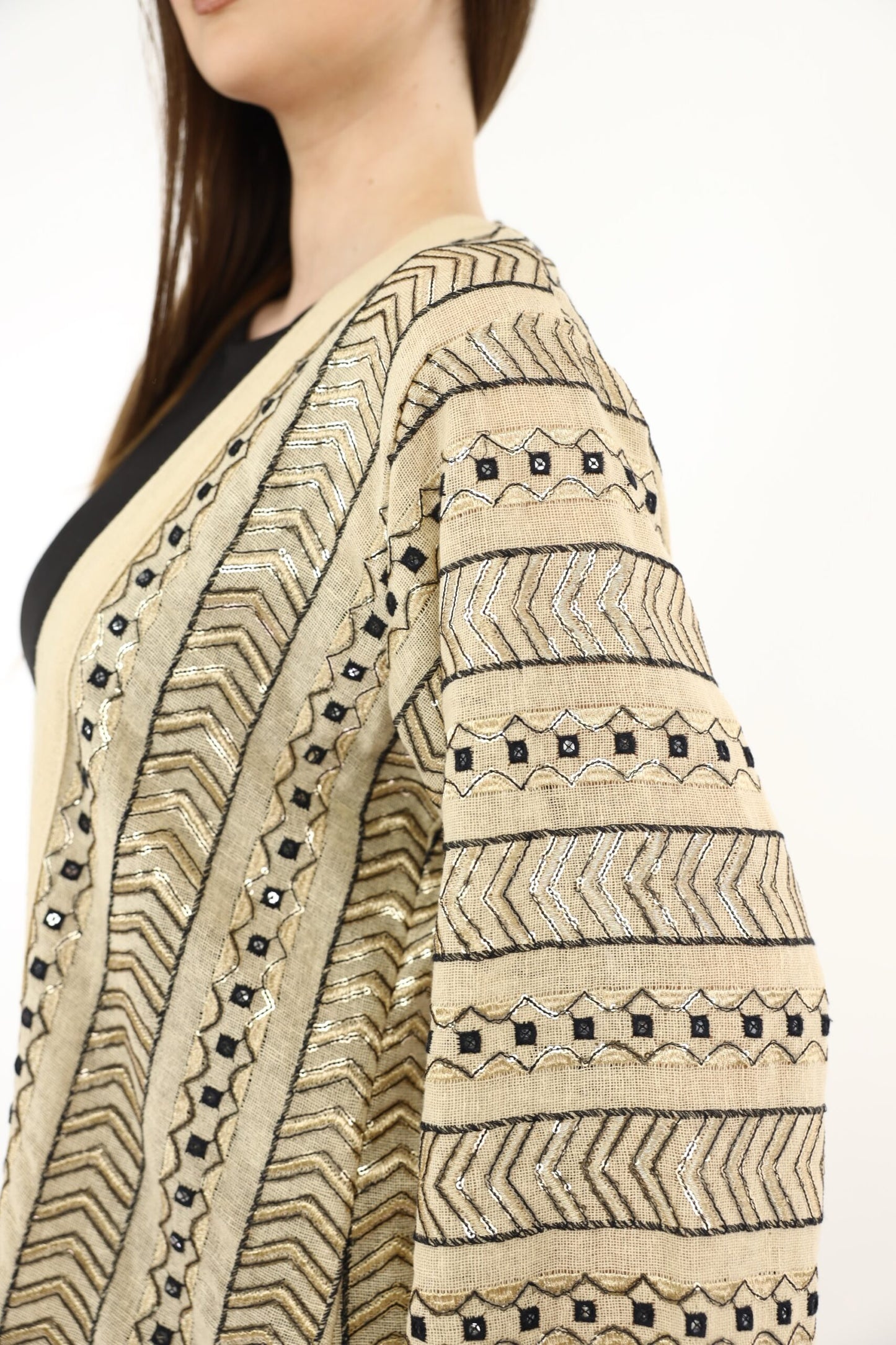 Layali cardigen in beige