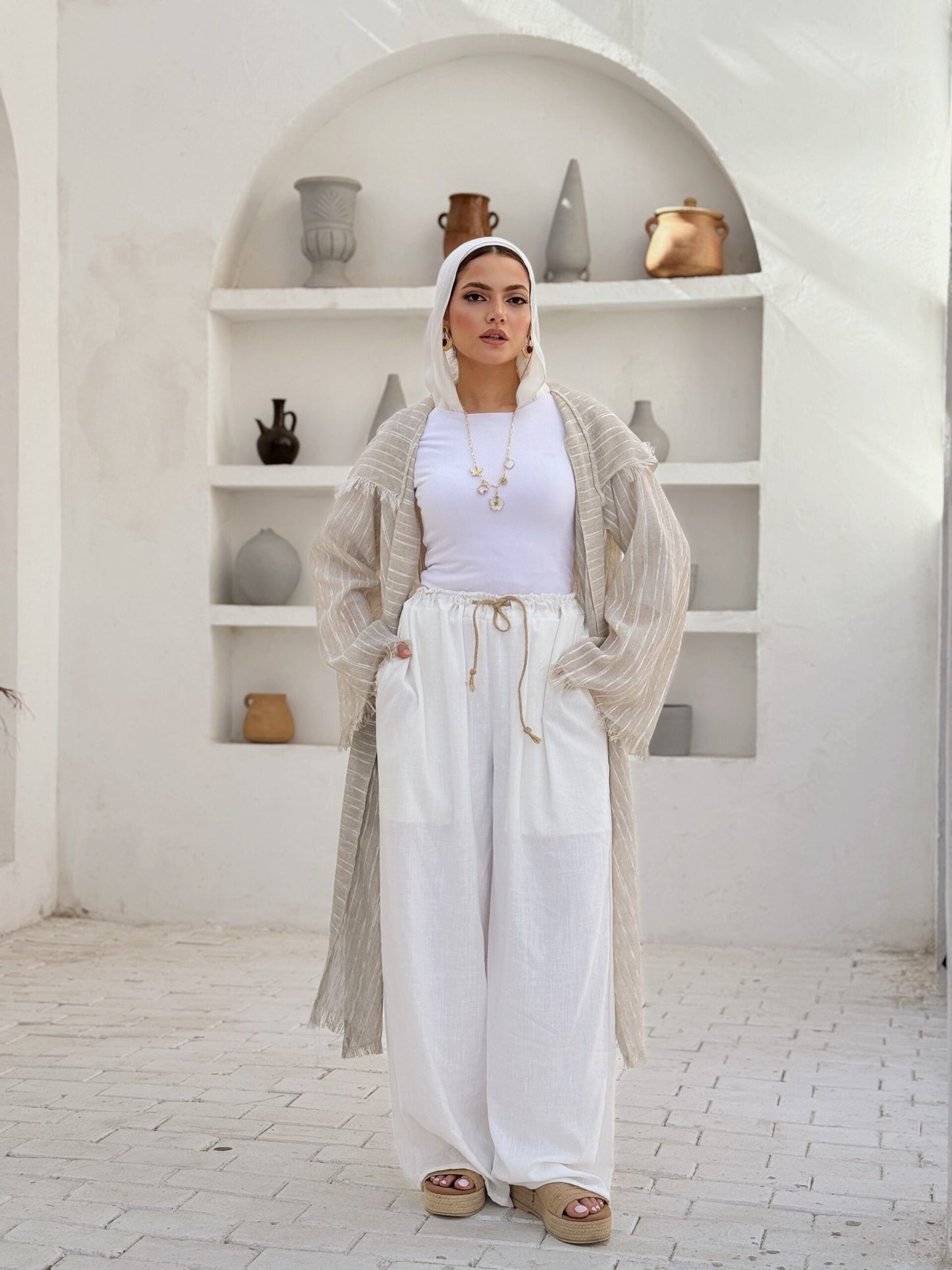 Cool linen pants