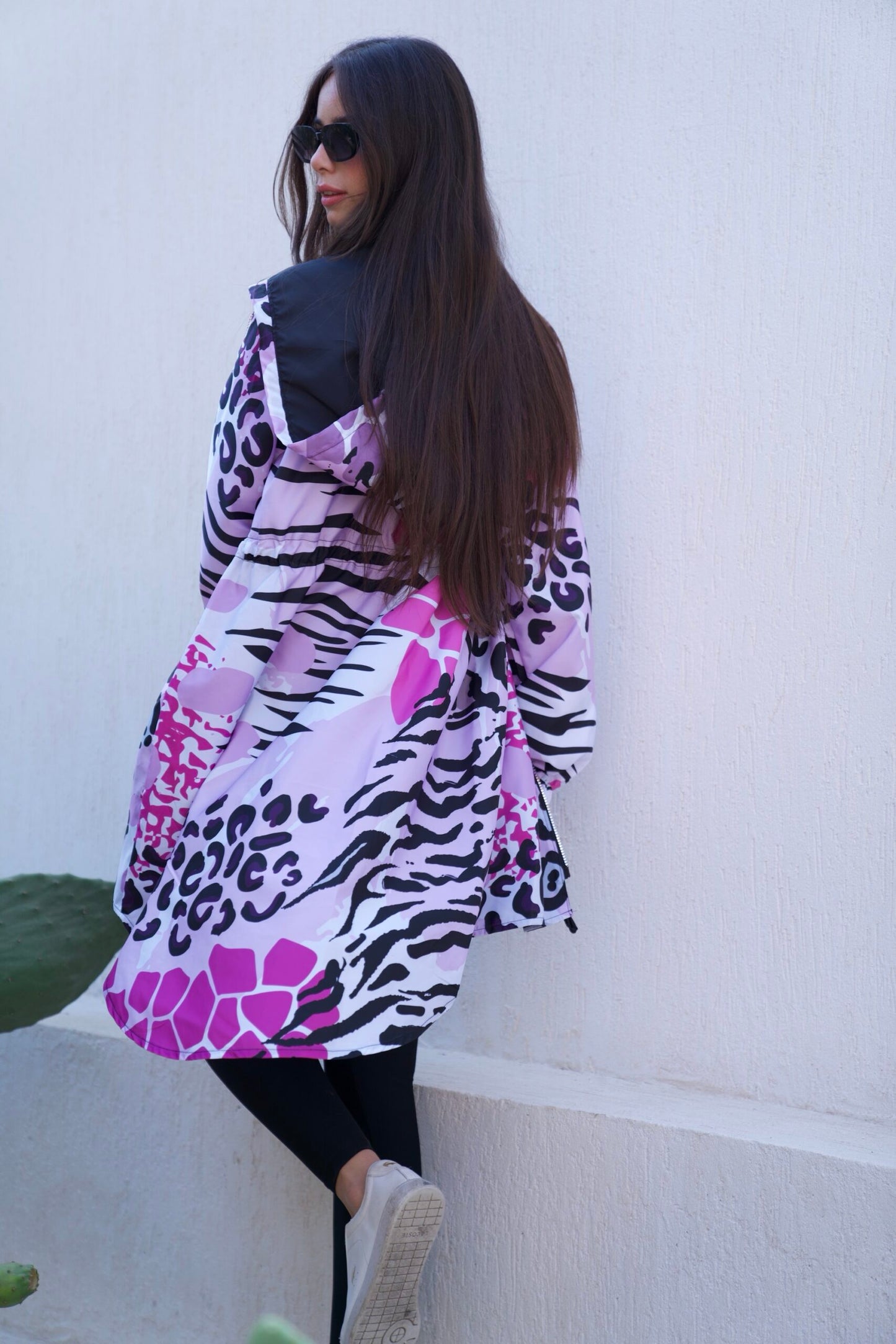 Lilac Joy waterproof wind breaker
