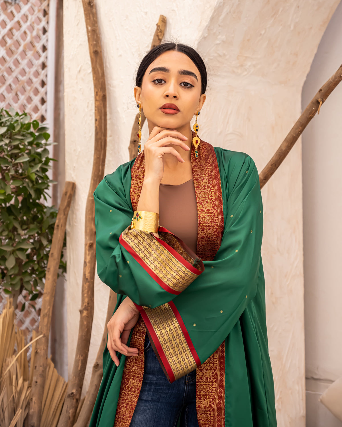 Indi silk cardigen